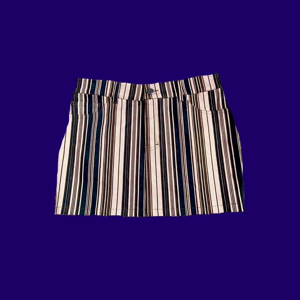 Motel Rocks Micro Broomy Groovy Mini Skirt